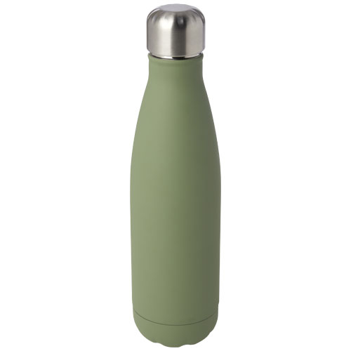 Gourde cuivre et inox recyclé personnalisable 500ml Cove  Vert bruyère